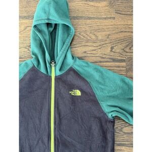 The North Face Boys Zip Up Fleece Size XL 18-20 TNF Outdoor Base Layer